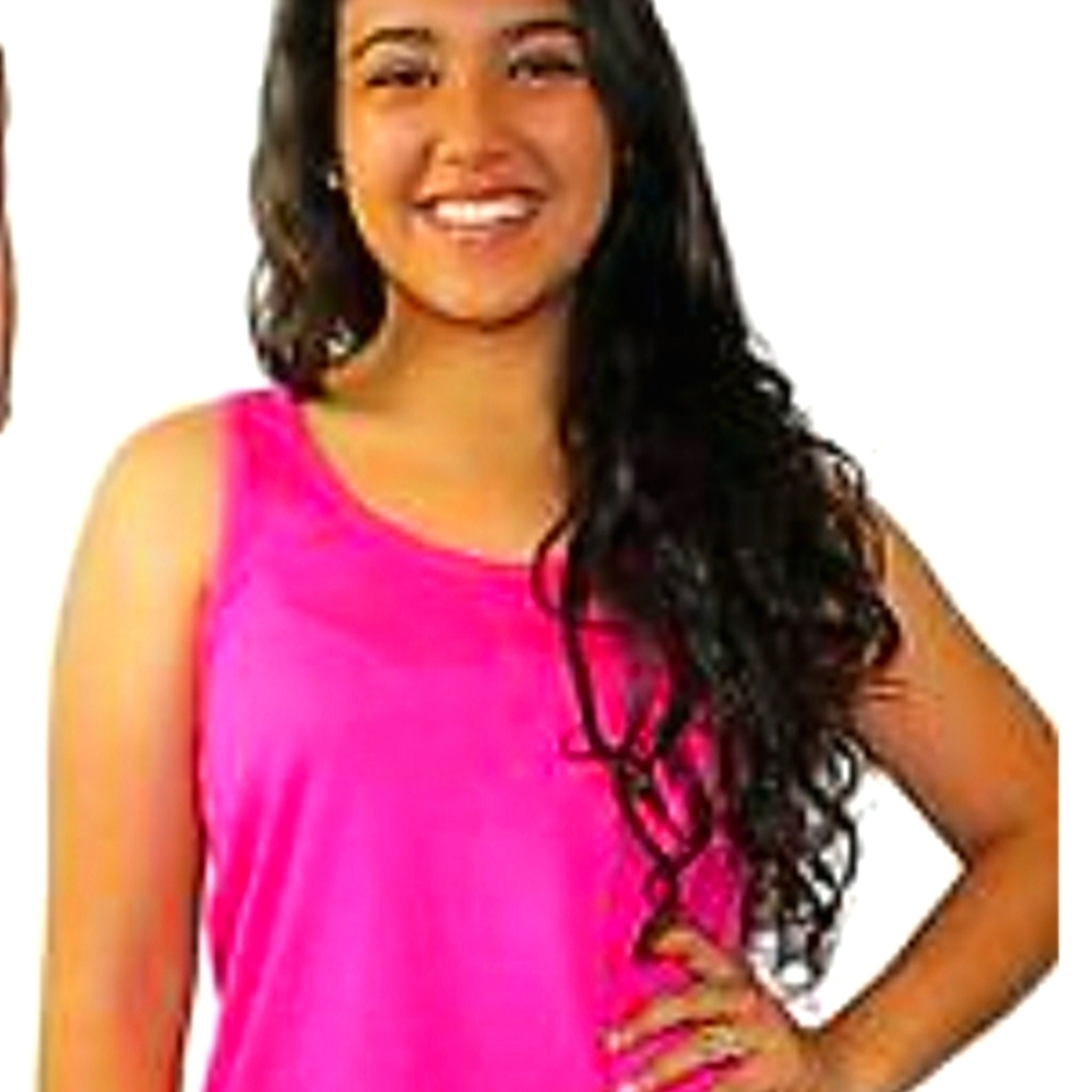 Sofra Women's Loose Fit Tank Top Relaxed Flowy